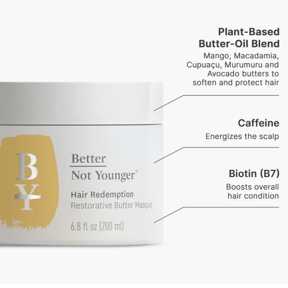 $7❤️‍🔥 Better Not Younger Hair Redemption Restorative Butter Masque NEW Mask - Picture 3 of 9